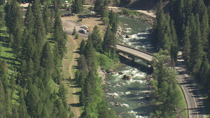 AERIAL United States-Gallatin River 2012