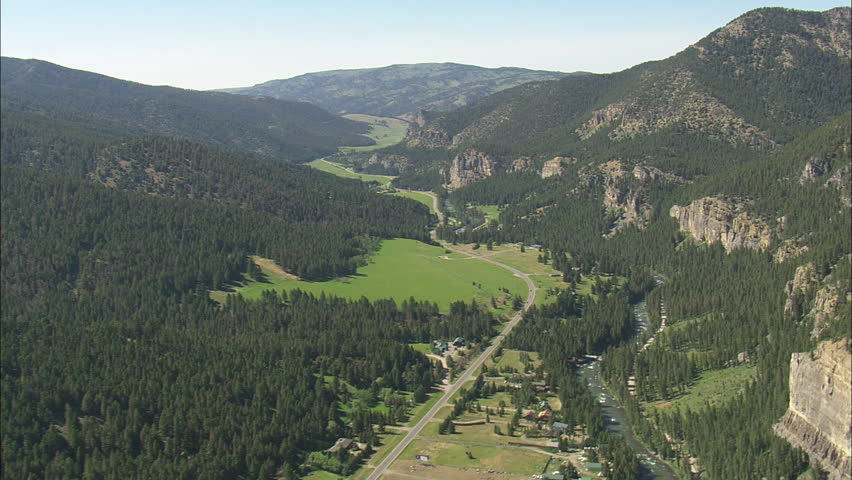 AERIAL United States-Gallatin River Gorge 2012