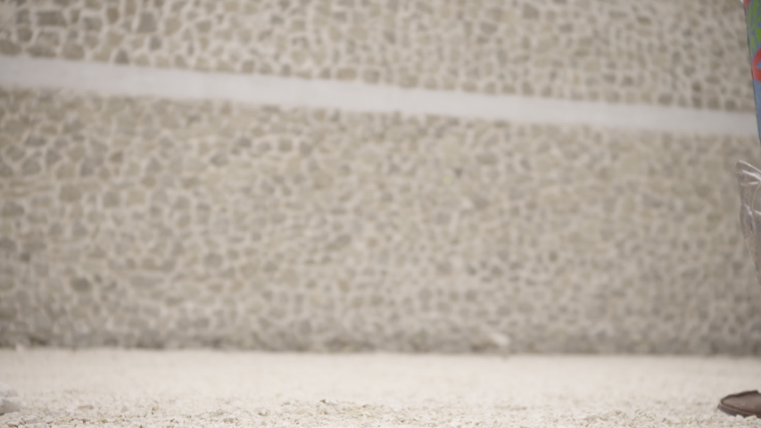 Gladiators closeup in the arena