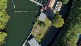 Drone Video of Reading, England During COVID-19 Lockdown
