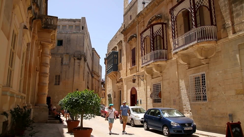 Mdina, Malta - June 2019: 스톡 동영상 비디오(100% 로열티 프리) 1049682616 | Shutterstock