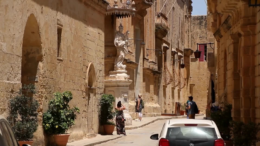 Mdina, Malta - June 2019: 스톡 동영상 비디오(100% 로열티 프리) 1049682619 | Shutterstock