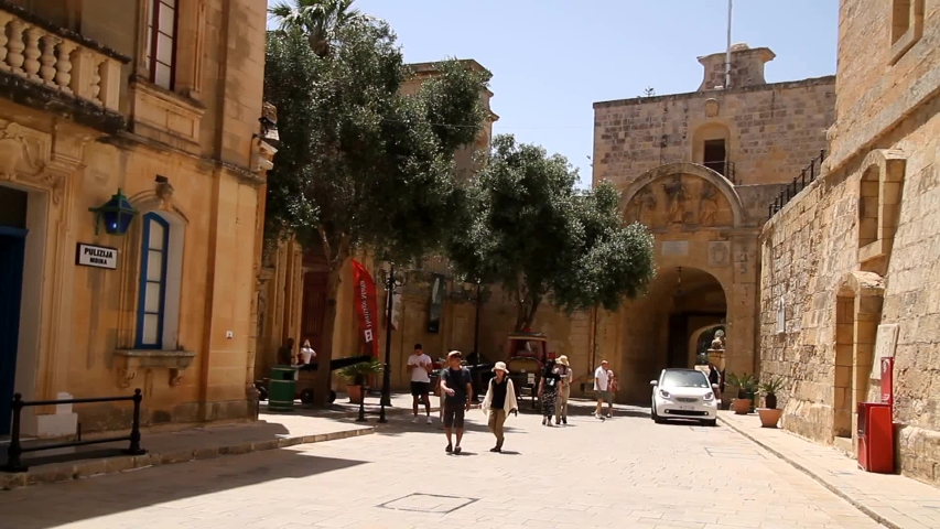 Mdina, Malta - June 2019: 스톡 동영상 비디오(100% 로열티 프리) 1049682637 | Shutterstock