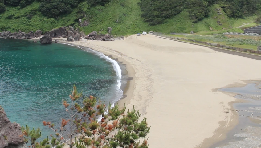Sanze Beach, Yamagata prefecture Japan
