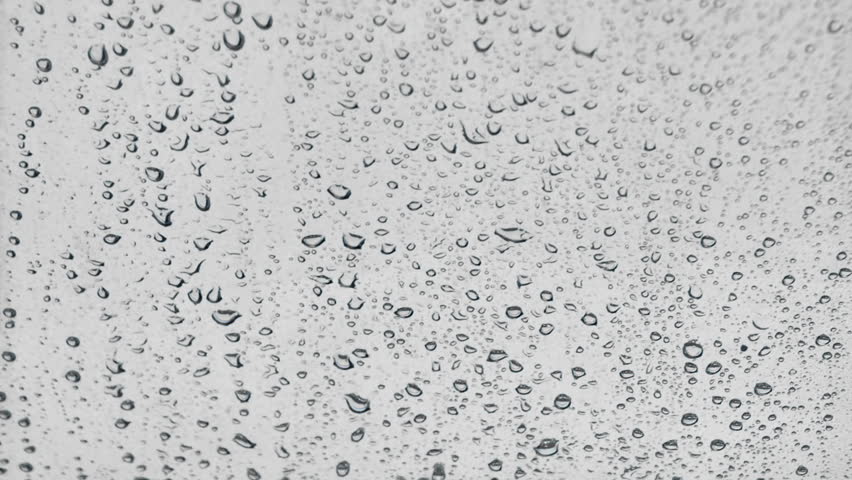 all these raindrops falling down my window