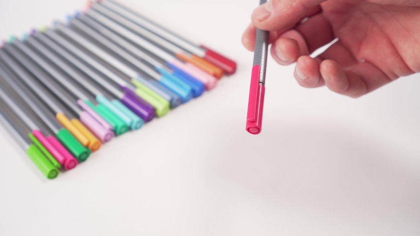 Multi colored pens image - Free stock photo - Public Domain photo - CC0 ...