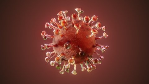 Corona Virus 3D Realisitc Render with Alpha Channel