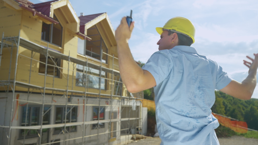 Construction workers inside an unfinished building image - Free stock photo - Public Domain ...