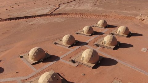 Jordan Wadi Rum Desert Bubble Tents