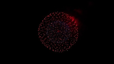 Colorful Fireworks Explosion Light in the Night Sky Green Screen Animation. New year's eve Fireworks Display Show. Fireworks Festival, Fireworks Celebration, Happy New Year