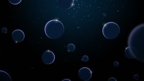 beautiful blue bubble graphics video graphics and animations, free HD and 4K video clips to use in motion video projects