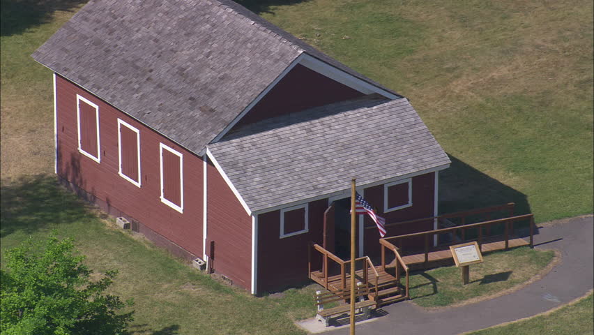 AERIAL United States-Historical Museum At Fort Missoula 2012