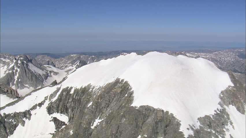 AERIAL United States-Gannett Peak 2012