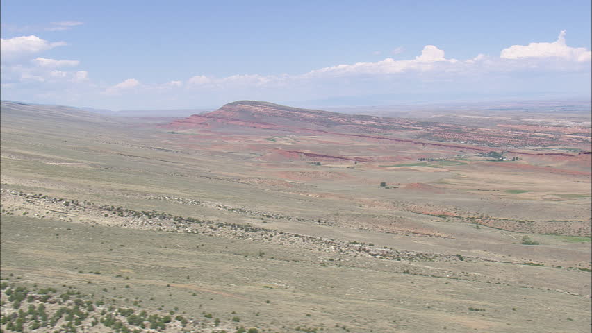 AERIAL United States-Flight Into Sinks Canyon From The East 2012