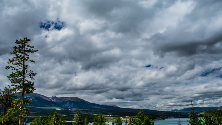 Colorado vast Lake Overlook FULL HD