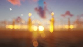 Golden gates of heaven opening against magical sunset and flying white doves, 4K_1 - Powered by Shutterstock - Get 15% off with code: PIKWIZARD15