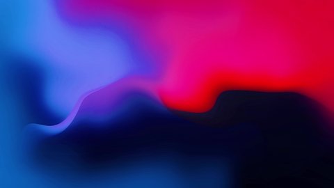 Trendy Fluid Blurred Gradient Background Loop Animation. Colorful Abstract liquid 3d shapes vibrant Holographic Holograph Luxury Fluid Lights Minimal Digital Gradient