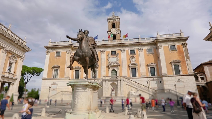 Palazzo Senatorio Capitol Roma image - Free stock photo - Public Domain ...