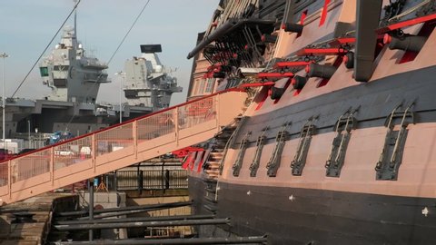 Hms Victory Stock Video Footage 4k And Hd Video Clips Shutterstock