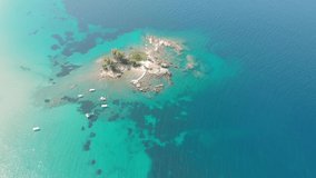 Island of Saint Nicholas, Greece - 4K video footage