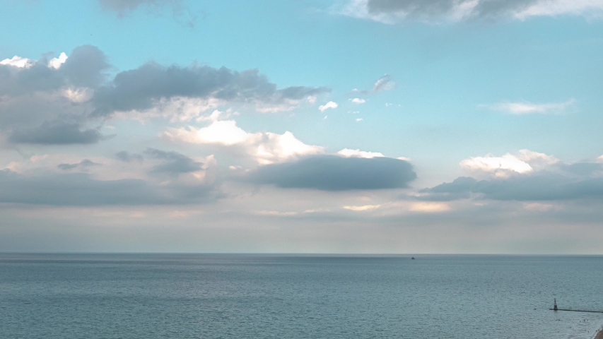 Lake Michigan Horizon during sunset image - Free stock photo - Public ...