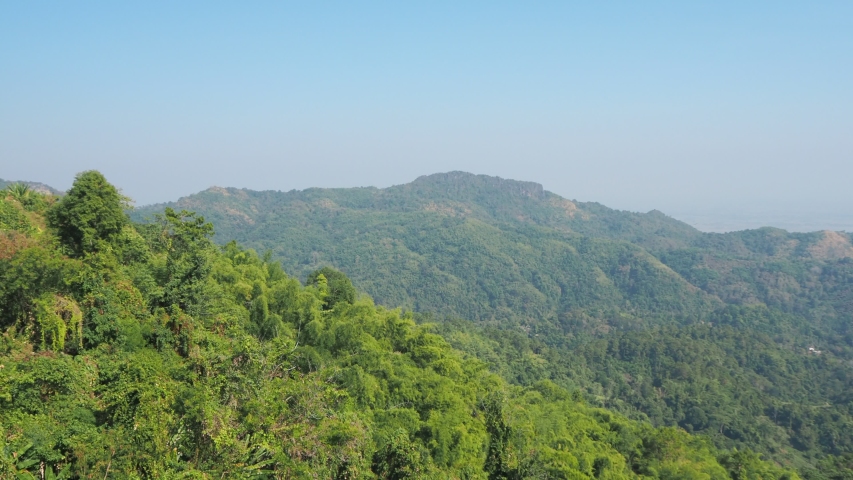 Beautiful mountain landscape in summer time 