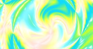 Yellow and blue fluid spiral hipster motion background 