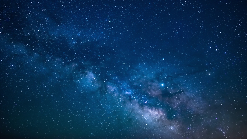 Milky Way Galaxy South Starry Sky 24mm Aquarids Meteor Shower 2019 | Shutterstock HD Video #1050745993