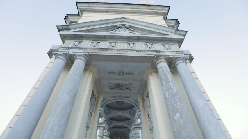 The Austrian Parliament building in Vienna, Austria in day time