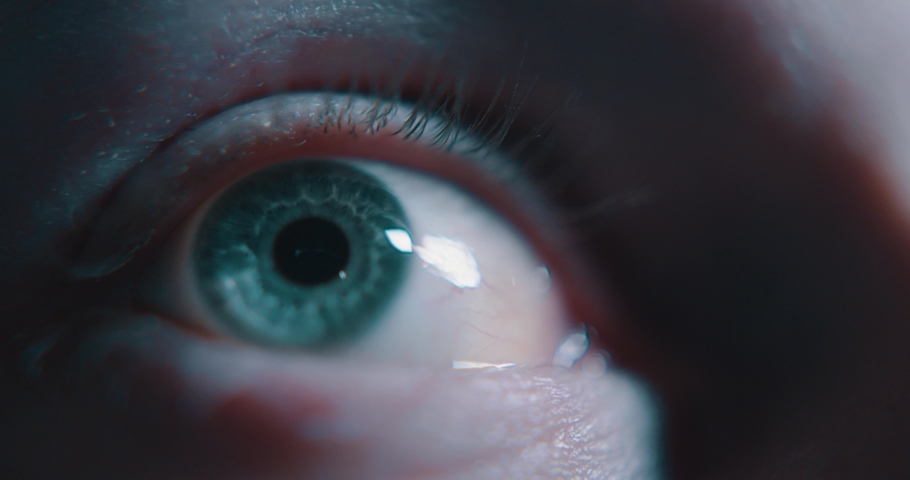 Macro close up of eye movement | Shutterstock HD Video #1050834784