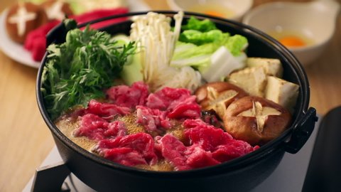 Sukiyaki (Japanese Beef Hot Pot)