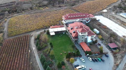 Macedonia - Popova Kula Winery. This is a very famous Winery and the shoots are done using a drone to capture the space and the plantation used for making wine and rakia.
shoots are in 4k 24fps