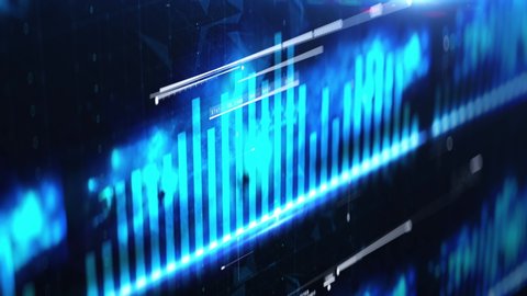 abstract visualization digital city made codes Stock Footage Video (100 ...