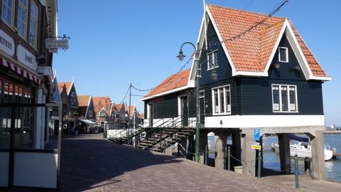 Volendam: April 22, 2020 - The Volendam Fish Auction