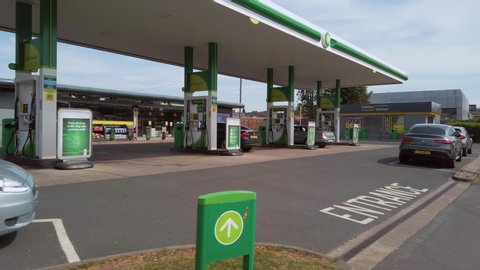 Bp petrol station Stock Video Footage - 4K and HD Video Clips | Shutterstock