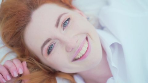 293 Nude woman bed sitting Stock Video Footage - 4K and HD Video Clips