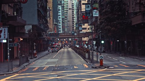 HONG KONG, CHINA - MARCH, 2019: Hong kong city skyline, China