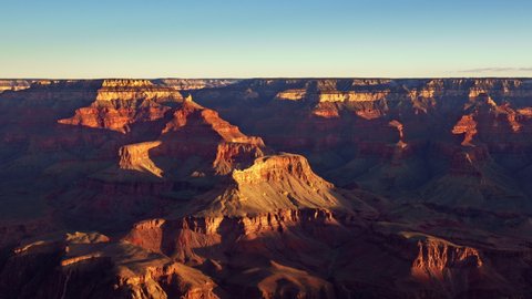 4K Time lapse Grand Canyon National park at sunrise view from Mather Point, Arizona, USA