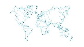 dots makes global world map, world dots connecting line, global wireframe polygonal lines, connect world map - Powered by Shutterstock - Get 15% off with code: PIKWIZARD15