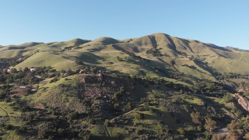Alum Rock Park Drone Flyover Valley