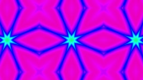 Poly Art Kaleidoscope Hypnotic Pattern Animation , Kaleidoscopes background with animated flat triangle lines and geometric shapes for music videos