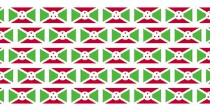 Burundi Flag Background Video Wall