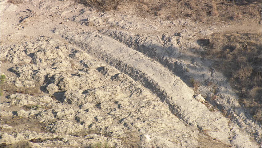 AERIAL United States-Oregon Trail Ruts State Historic Site 2012