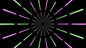 VJ loop video background neon slider