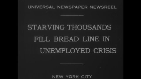 Great Depression Unemployment Stock Video Footage 4k And Hd Video Clips Shutterstock