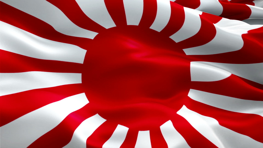 Japan Army Flag Stock Video Footage - 4K and HD Video Clips | Shutterstock