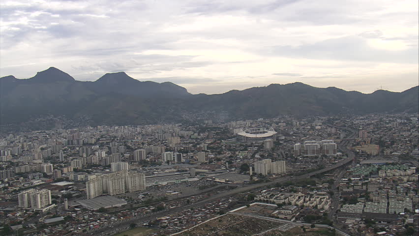 AERIAL Brazil-Joa~O Havelange Olympic Stadium 2014