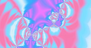 Artistic blue color fractal, abstract futuristic motion footage, modern music psychedelic background, beauty colorful animation