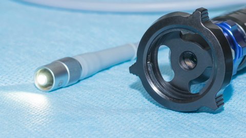 Instruments for endoscopic examination. Equipment for endoscopic surgery, Diagnostic medical equipment