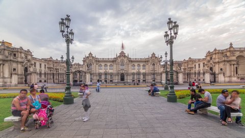 Palacio De Gobierno Or The の動画素材 ロイヤリティフリー Shutterstock